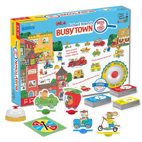 Briarpatch Richard Scarry Busytown Seek and Find Game 06532 - main
